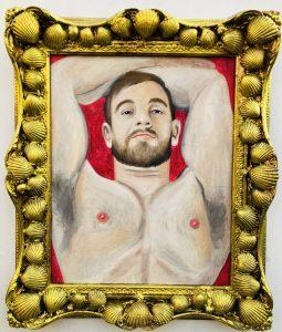 GIUSEPPE 55CM X 65CM OIL ON CANVAS