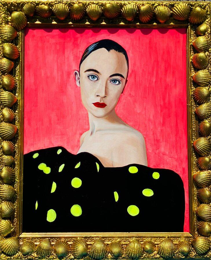 SAOIRSE 65 X 76 OIL ON CANVAS